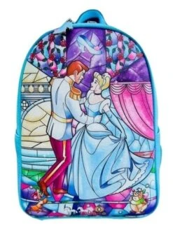Loungefly Disney Cinderella - Stain Glass US Exclusive Mini Backpack