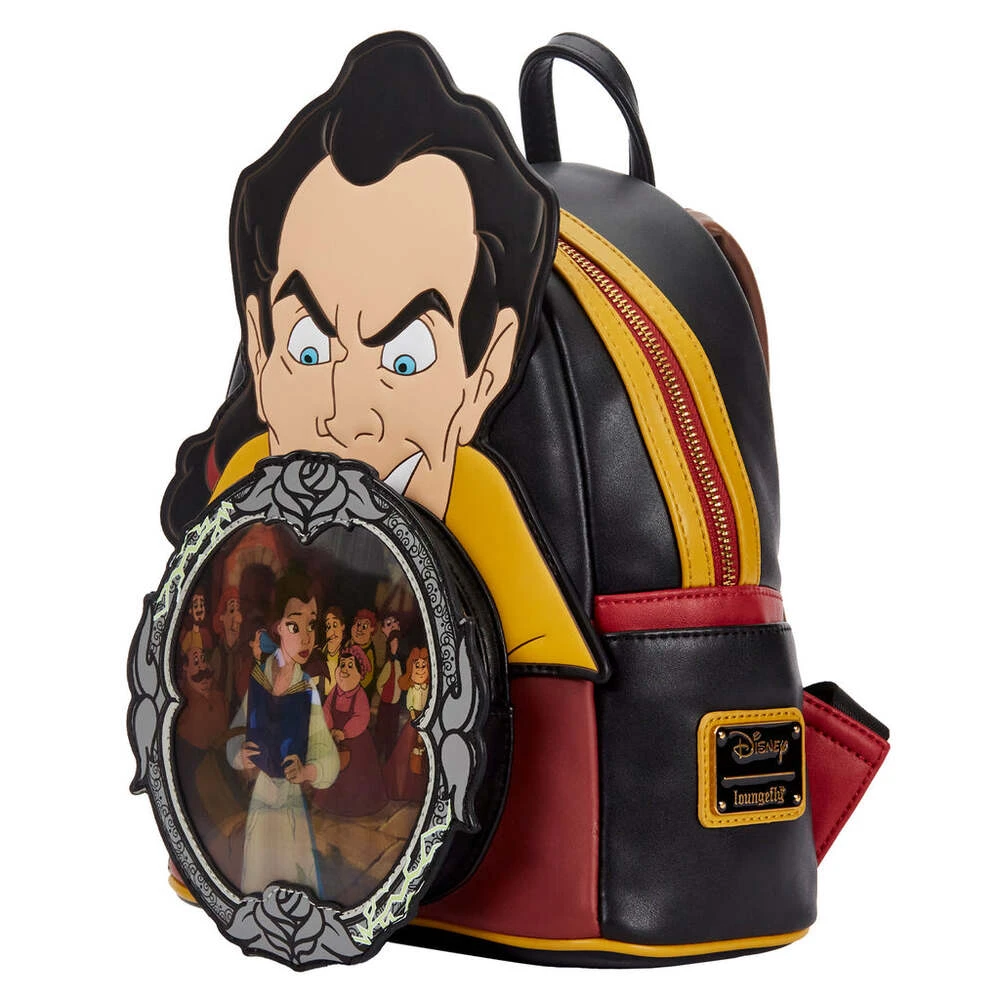Loungefly Disney Beauty And The Beast - Gaston Mini Backpack 4 Loungefly Disney Beauty And The Beast - Gaston Mini Backpack - Image 2