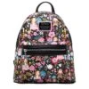 Loungefly Disney Beauty And The Beast - Belle Floral Mini Backpack -Disney LOUWDBK2166