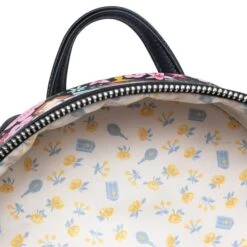 Loungefly Disney Beauty And The Beast - Belle Floral Mini Backpack 11 Loungefly Disney Beauty And The Beast - Belle Floral Mini Backpack -Disney LOUWDBK2166 3