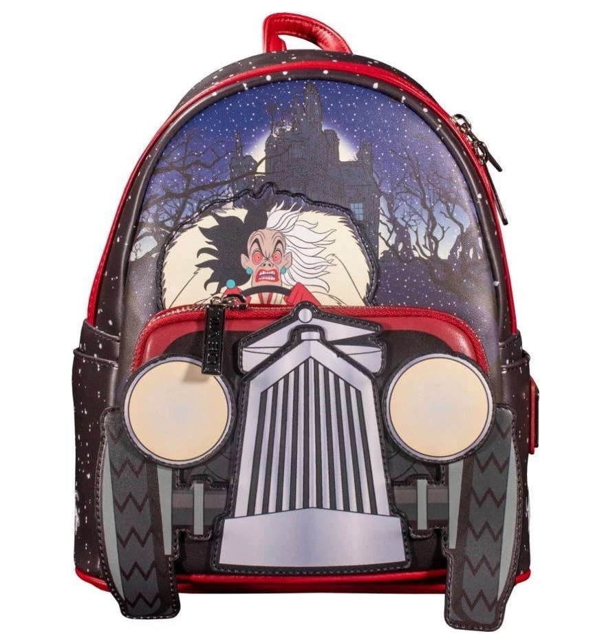 Loungefly Disney 101 Dalmatians - Cruella Car US Exclusive Mini Backpack 3 Loungefly Disney 101 Dalmatians - Cruella Car US Exclusive Mini Backpack