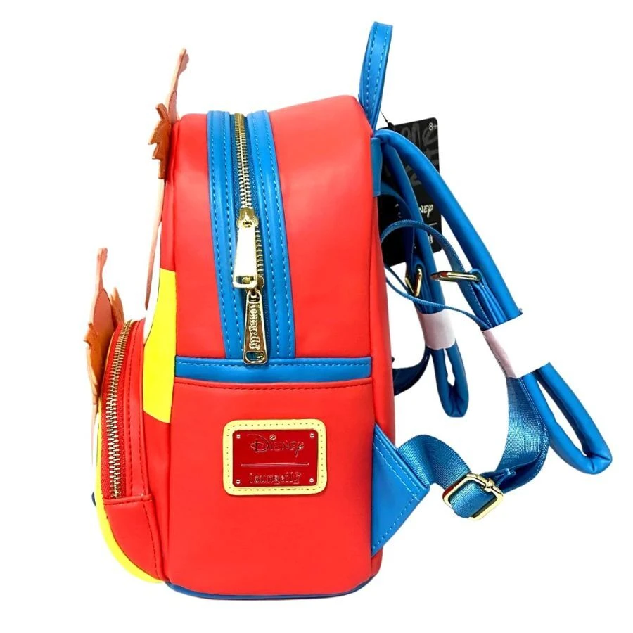 Loungefly Disney Alice In Wonderland - Tweedle Dee & Tweedle Dum Mini Backpack 4 Loungefly Disney Alice In Wonderland - Tweedle Dee & Tweedle Dum Mini Backpack - Image 2