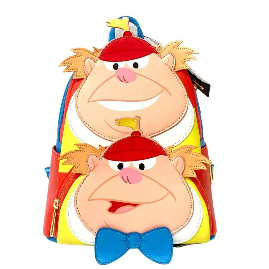 Loungefly Disney Alice In Wonderland - Tweedle Dee & Tweedle Dum Mini Backpack 3 Loungefly Disney Alice In Wonderland - Tweedle Dee & Tweedle Dum Mini Backpack