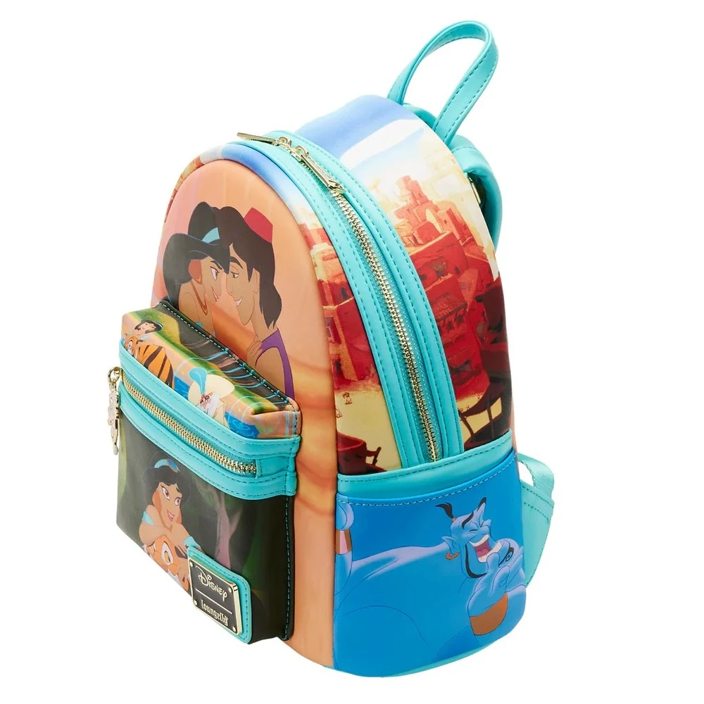 Loungefly Disney Aladdin - Princess Scene Mini Backpack 4 Loungefly Disney Aladdin - Princess Scene Mini Backpack - Image 2