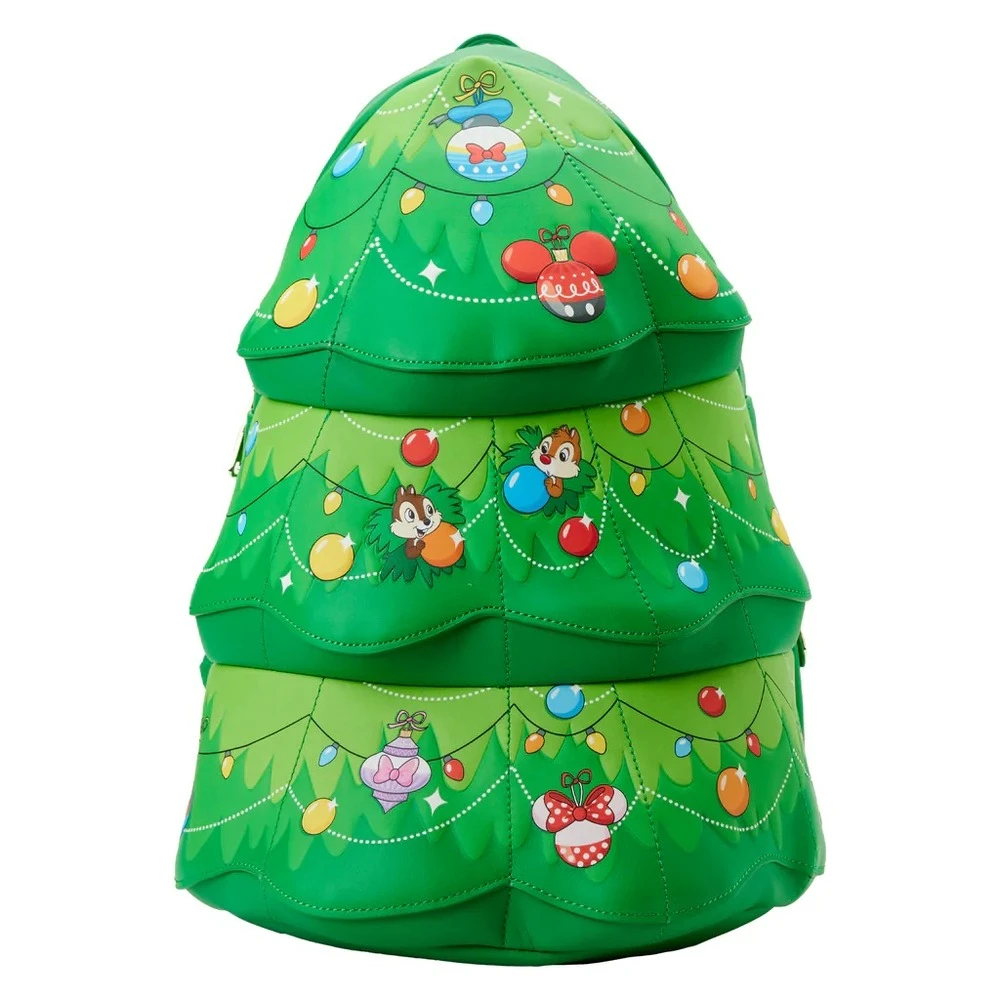 Loungefly Disney Chip And Dale - Christmas Tree Ornaments Mini Backpack 3 Loungefly Disney Chip And Dale - Christmas Tree Ornaments Mini Backpack