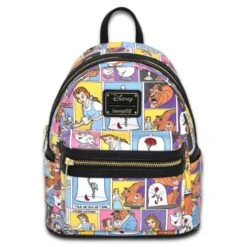 Loungefly Disney Beauty And The Beast - Comic Strip Mini Backpack