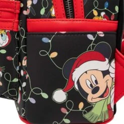 Loungefly Disney Mickey & Friends - Christmas Lights Mini Backpack -Disney LOUWDBK2825 5