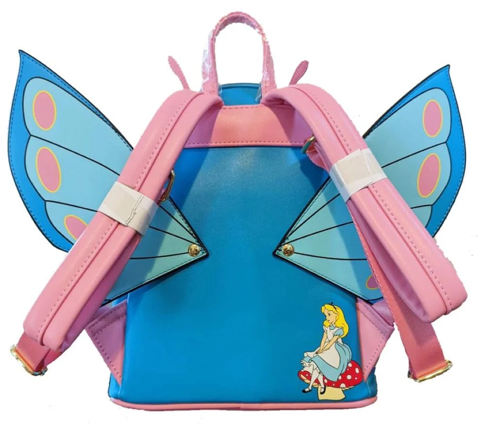 Loungefly Disney Alice In Wonderland - Absoleum Butterfly Mini Backpack 4 Loungefly Disney Alice In Wonderland - Absoleum Butterfly Mini Backpack - Image 2