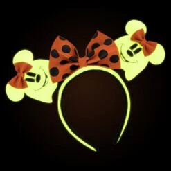 Loungefly Disney Minnie Mouse - Ghost Minnie Glow In The Dark Headband -Disney LOUWDHB0092 1