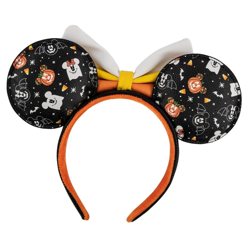 Loungefly Disney Mickey Mouse - Spooky Mickey & Minnie Candy Corn Headband 5 Loungefly Disney Mickey Mouse - Spooky Mickey & Minnie Candy Corn Headband - Image 3