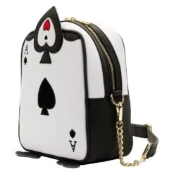 Loungefly Disney Alice In Wonderland - Ace Of Spades Crossbody Bag 10 Loungefly Disney Alice In Wonderland - Ace Of Spades Crossbody Bag -Disney LOUWDTB2586 2