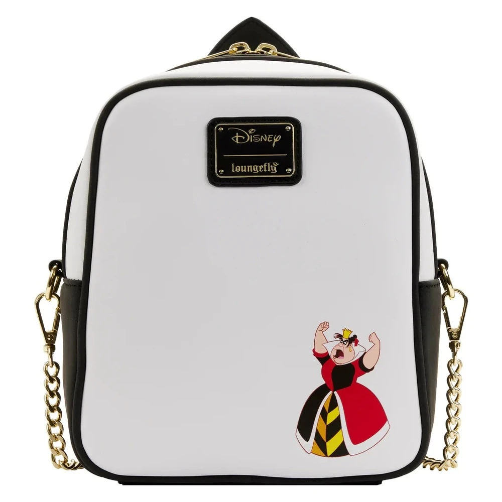 Loungefly Disney Alice In Wonderland - Ace Of Spades Crossbody Bag 6 Loungefly Disney Alice In Wonderland - Ace Of Spades Crossbody Bag - Image 4