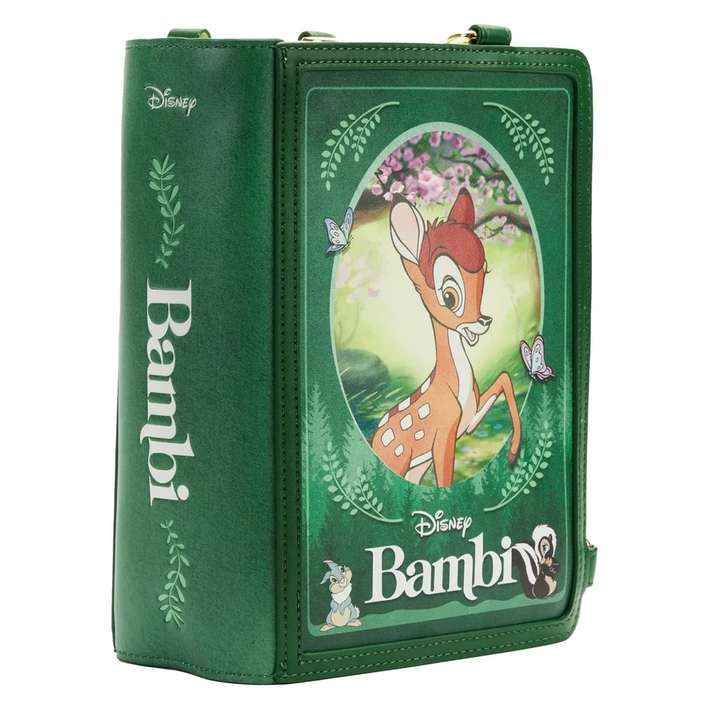 Loungefly Disney Bambi - Book Convertible Crossbody Bag 4 Loungefly Disney Bambi - Book Convertible Crossbody Bag - Image 2