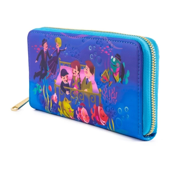 Loungefly Disney Bedknobs & Broomsticks - Underwater Wallet 4 Loungefly Disney Bedknobs & Broomsticks - Underwater Wallet - Image 2