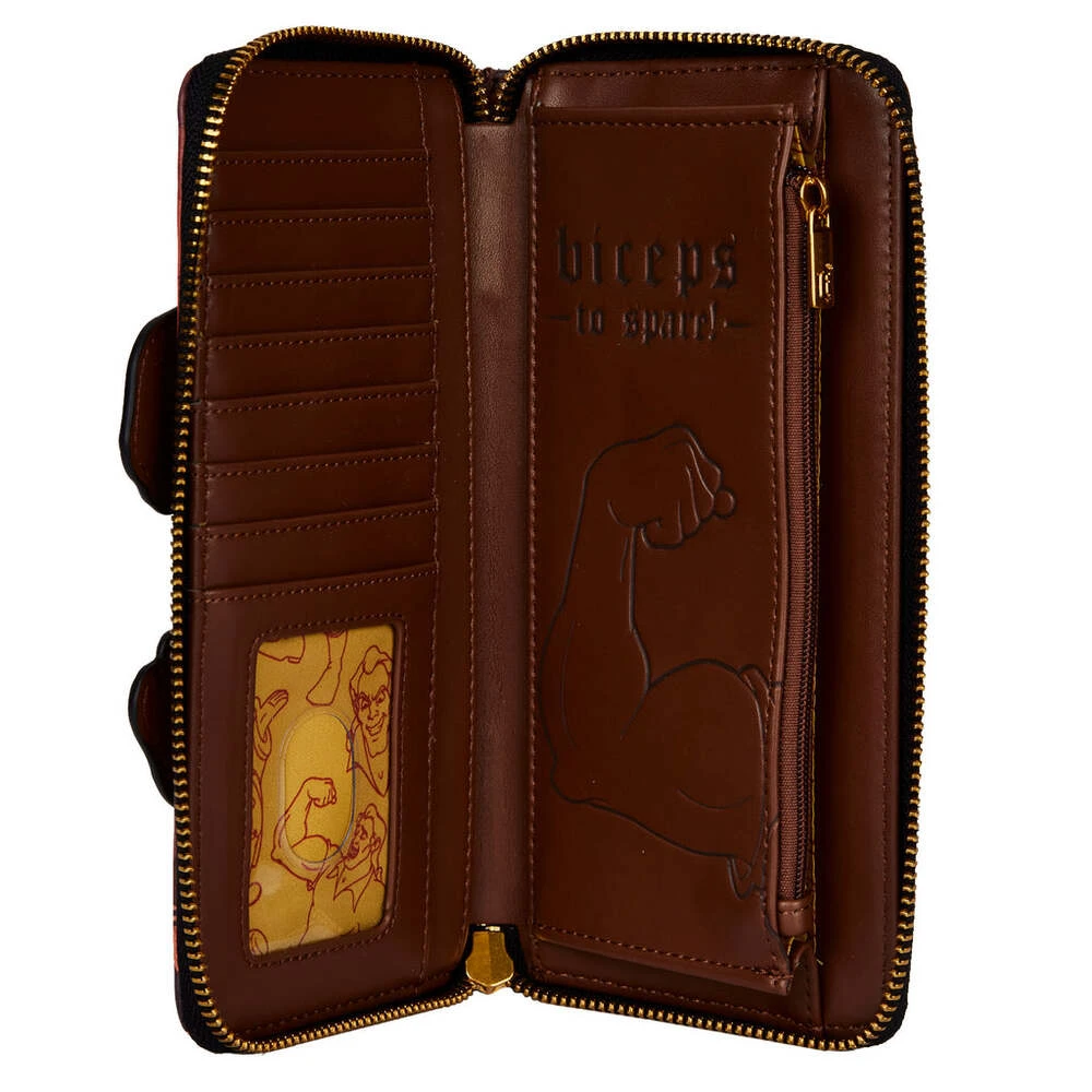 Loungefly Disney Beauty And The Beast - Gaston Wallet 5 Loungefly Disney Beauty And The Beast - Gaston Wallet - Image 3