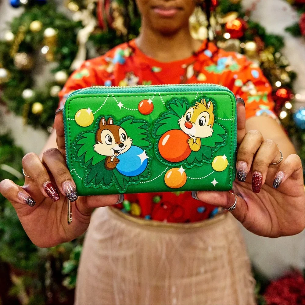 Loungefly Disney Chip And Dale - Christmas Ornaments Wallet 7 Loungefly Disney Chip And Dale - Christmas Ornaments Wallet - Image 5