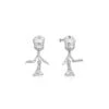 Marvel Couture Kingdom - Guardians Of The Galaxy Baby Groot Drop Earrings Silver 2 Marvel Couture Kingdom - Guardians Of The Galaxy Baby Groot Drop Earrings Silver -Disney ME038