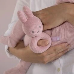 Miffy Ribbed - Miffy Rattle Pink -Disney MF611 3