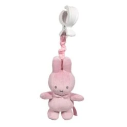 Miffy Ribbed - Miffy Jiggler Toy Pink -Disney MF612 1