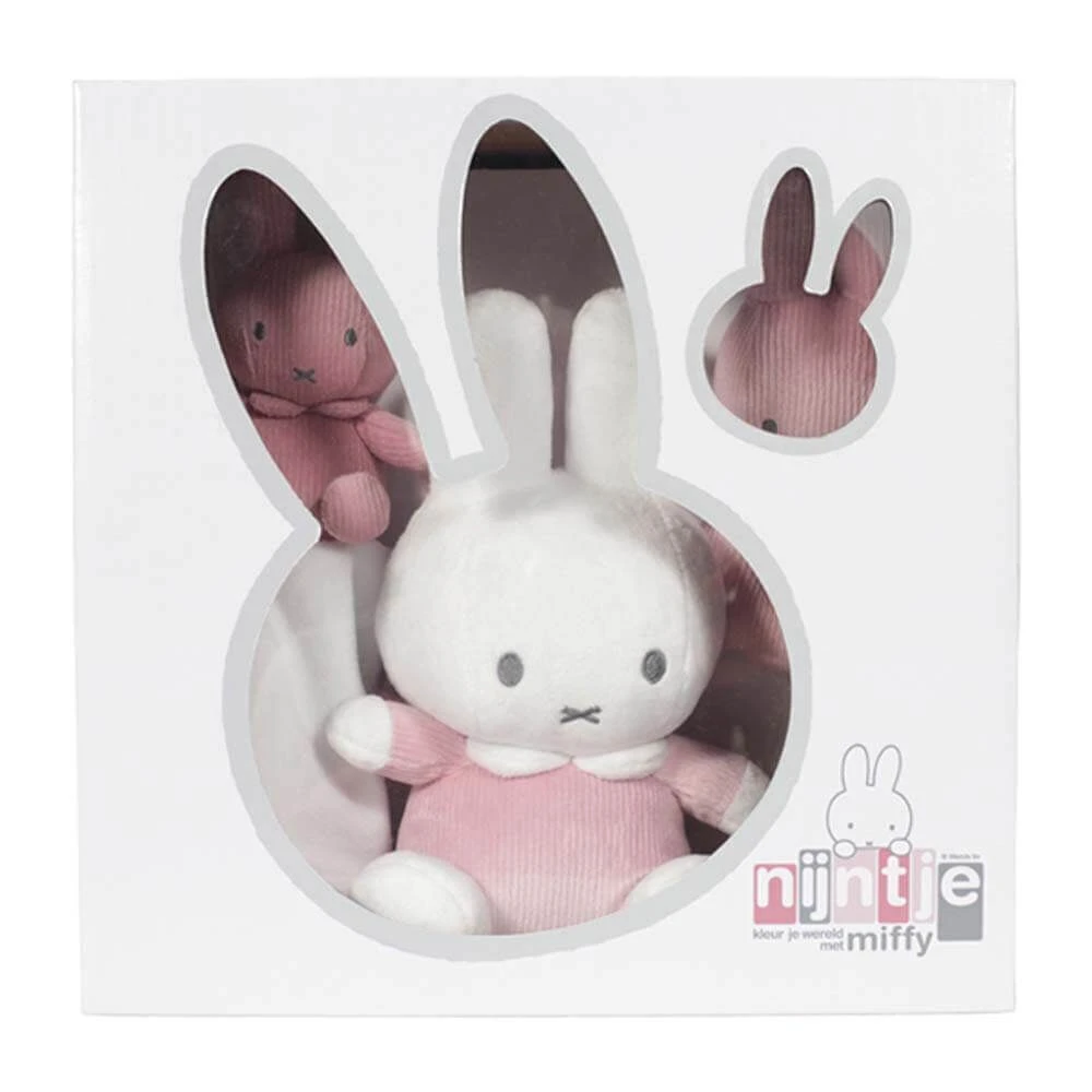 Miffy Ribbed - Miffy Baby Gift Set Pink 4 Miffy Ribbed - Miffy Baby Gift Set Pink - Image 2