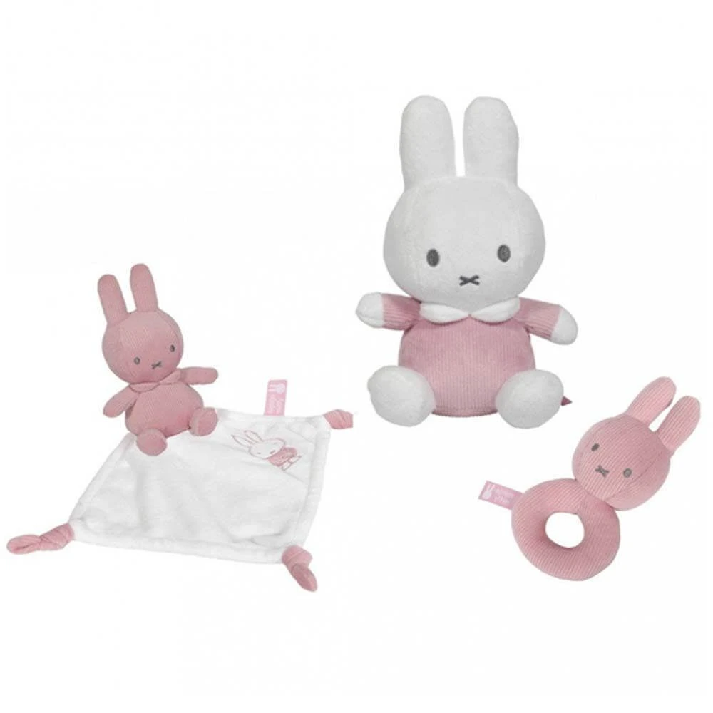 Miffy Ribbed - Miffy Baby Gift Set Pink 5 Miffy Ribbed - Miffy Baby Gift Set Pink - Image 3