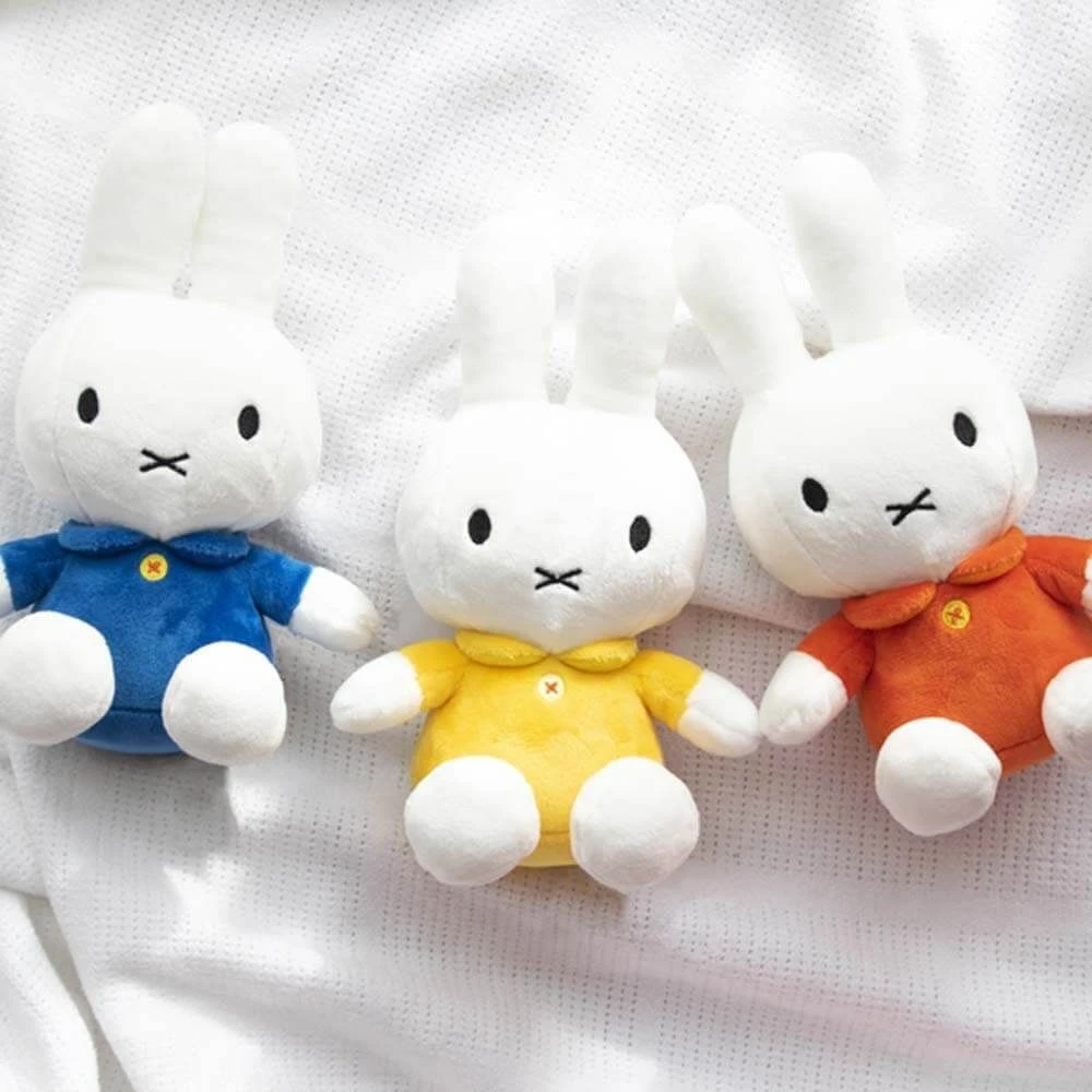 Miffy Classic - Miffy Plush Blue 20cm 4 Miffy Classic - Miffy Plush Blue 20cm - Image 2