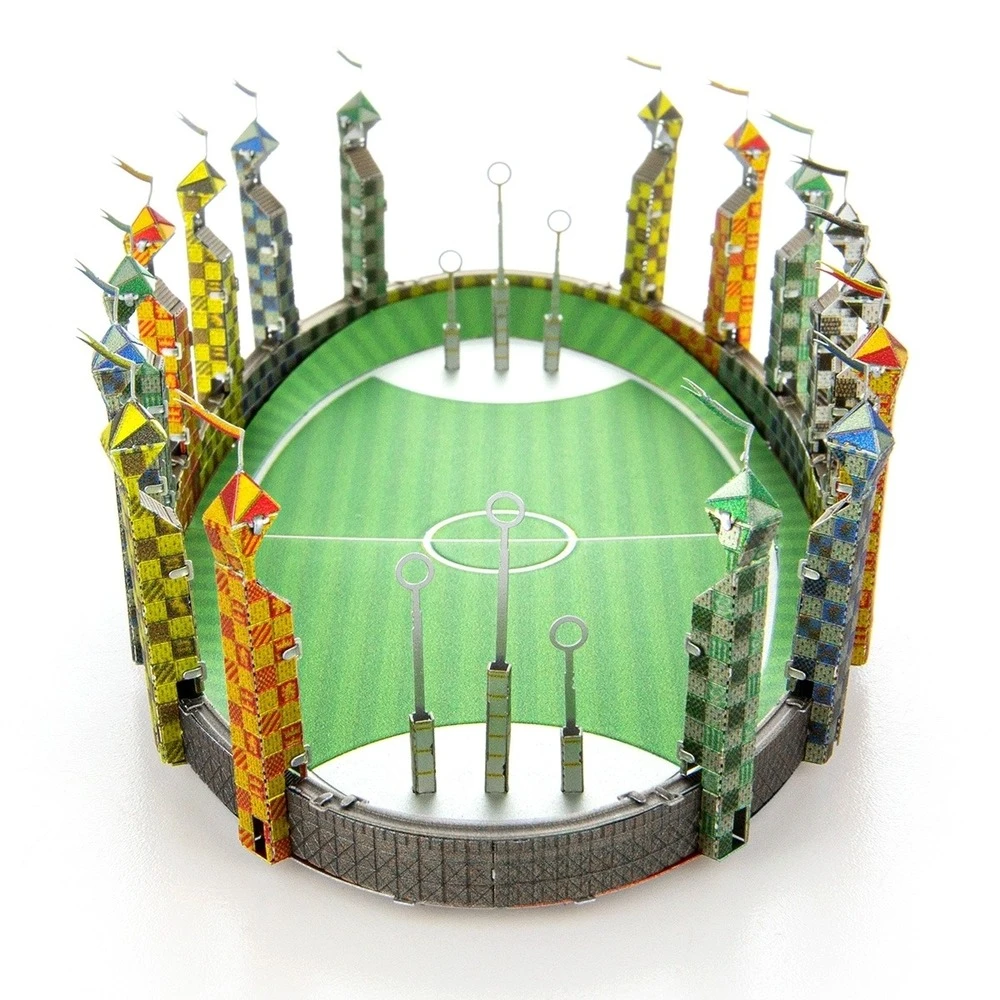 Metal Earth - 3D Metal Model Kit - Harry Potter - Quidditch Pitch 4 Metal Earth - 3D Metal Model Kit - Harry Potter - Quidditch Pitch - Image 2