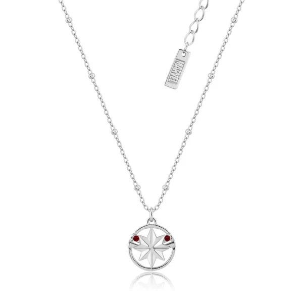 Marvel Couture Kingdom - Captain Marvel Necklace Silver 3 Marvel Couture Kingdom - Captain Marvel Necklace Silver