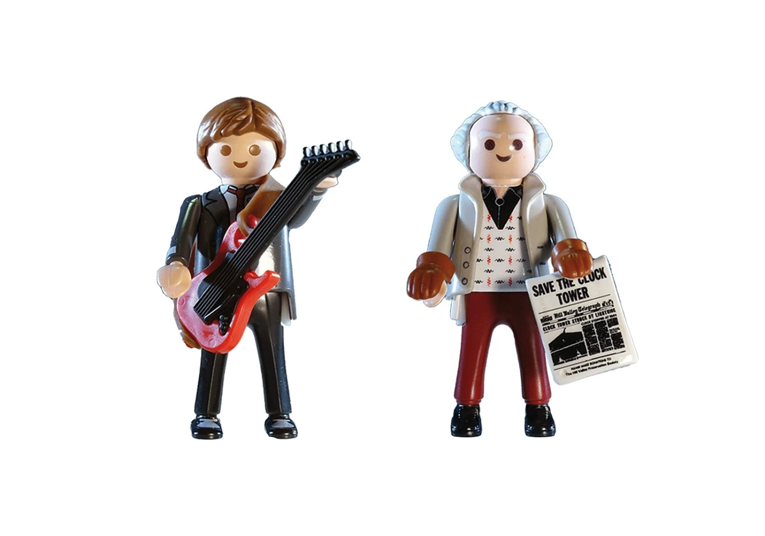 Playmobil Back To The Future - Marty McFly And Dr. Emmett Brown 4 Playmobil Back To The Future - Marty McFly And Dr. Emmett Brown - Image 2
