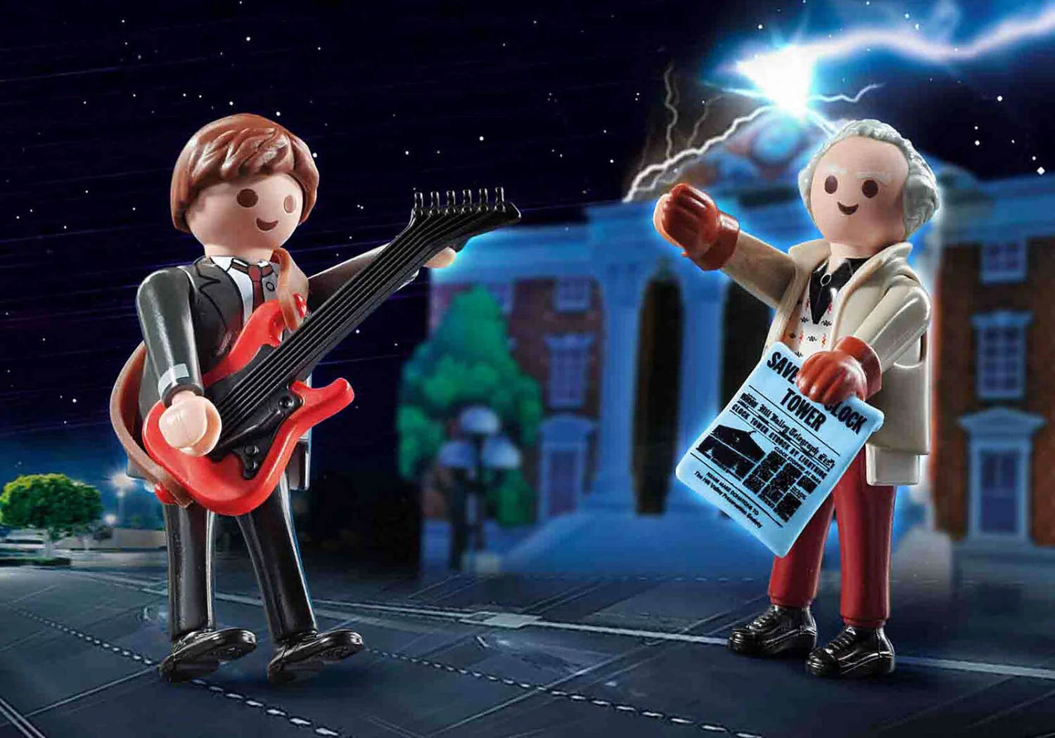 Playmobil Back To The Future - Marty McFly And Dr. Emmett Brown 5 Playmobil Back To The Future - Marty McFly And Dr. Emmett Brown - Image 3