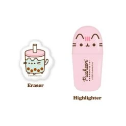 Pusheen Sips - PVC Pouch With Stationery -Disney PUPSP5853 4