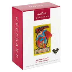 2023 Hallmark Keepsake Ornament - DC 85th Anniversary Superman 12 2023 Hallmark Keepsake Ornament - DC 85th Anniversary Superman -Disney QXI6109 4