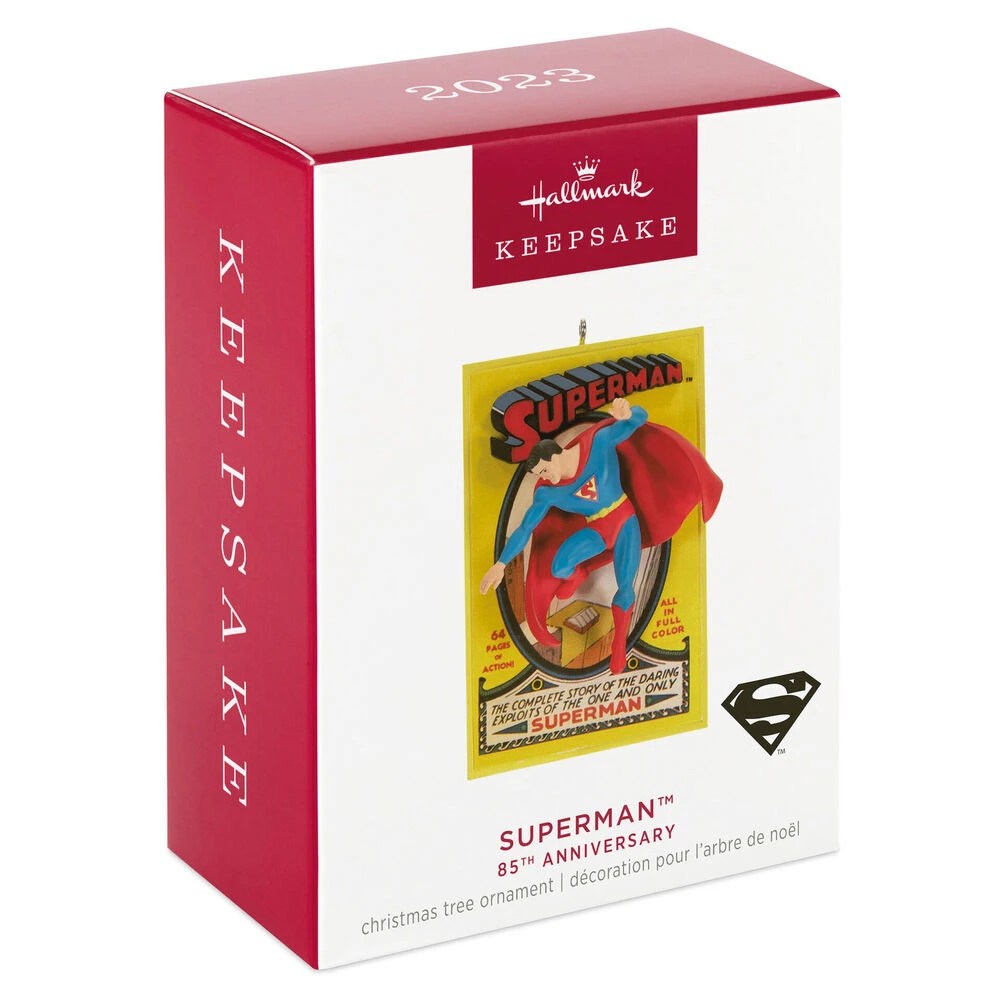 2023 Hallmark Keepsake Ornament - DC 85th Anniversary Superman 7 2023 Hallmark Keepsake Ornament - DC 85th Anniversary Superman - Image 5