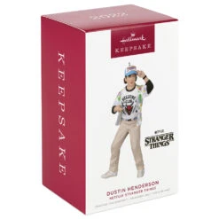 2022 Hallmark Keepsake Ornament - Stranger Things Dustin Henderson -Disney QXI7513 4