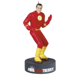 2021 Hallmark Keepsake Ornament - The Big Bang Theory Sheldon Cooper As The Flash With Sound