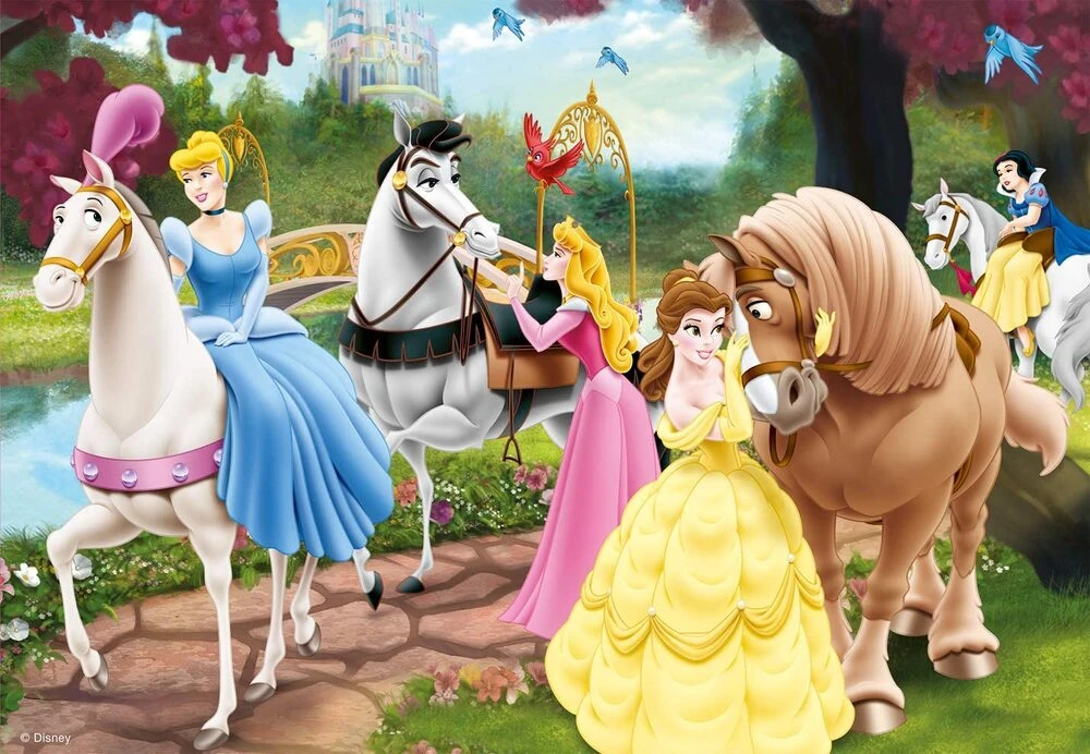 Ravensburger Puzzle 2x24pc - Disney Enchanting Princesses 4 Ravensburger Puzzle 2x24pc - Disney Enchanting Princesses - Image 2