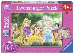 Ravensburger Puzzle 2x24pc - Disney Palace Pets - Best Friends Of The Princess