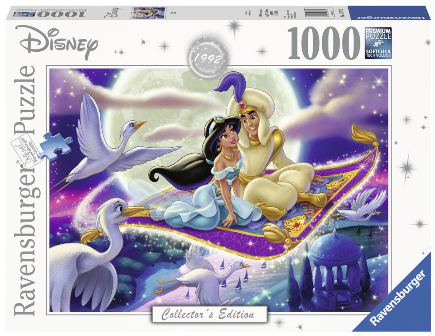 Ravensburger Puzzle 1000pc - Disney Collector's Edition Aladdin 3 Ravensburger Puzzle 1000pc - Disney Collector's Edition Aladdin