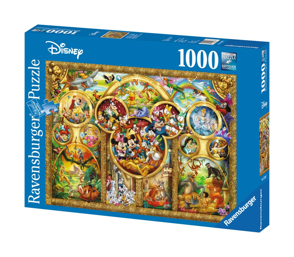 Ravensburger Puzzle 1000pc - Disney Best Themes 5 Ravensburger Puzzle 1000pc - Disney Best Themes - Image 3