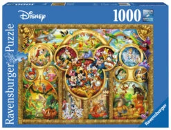 Ravensburger Puzzle 1000pc - Disney Best Themes