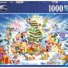 Ravensburger Puzzle 1000pc - Disney Christmas Eve