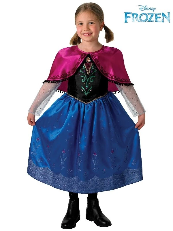 Disney Frozen Anna Deluxe Dress - Size 6-8 4 Disney Frozen Anna Deluxe Dress - Size 6-8 - Image 2