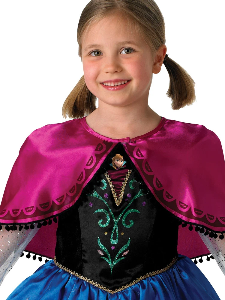 Disney Frozen Anna Deluxe Dress - Size 6-8 5 Disney Frozen Anna Deluxe Dress - Size 6-8 - Image 3