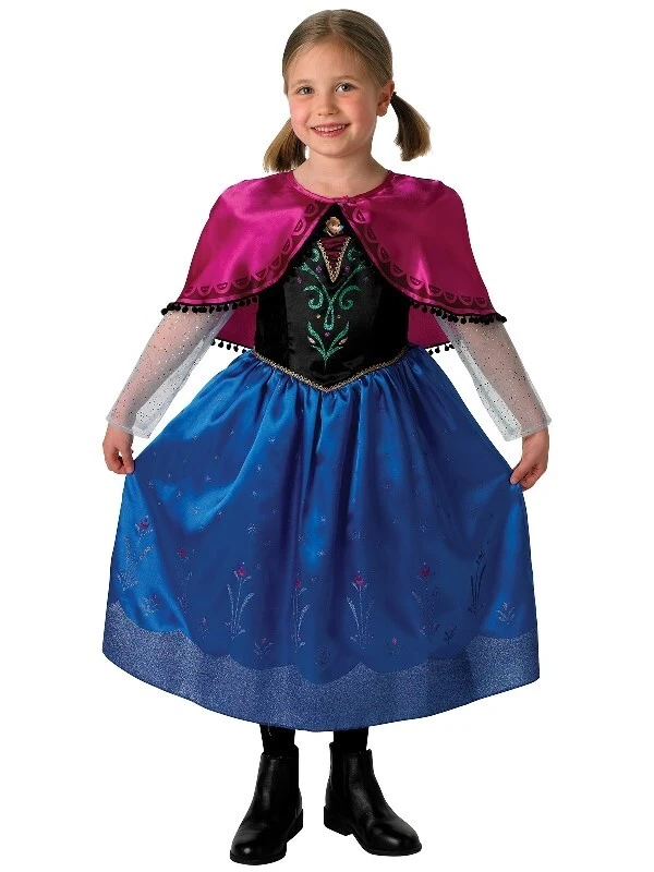 Disney Frozen Anna Deluxe Dress - Size 6-8 3 Disney Frozen Anna Deluxe Dress - Size 6-8