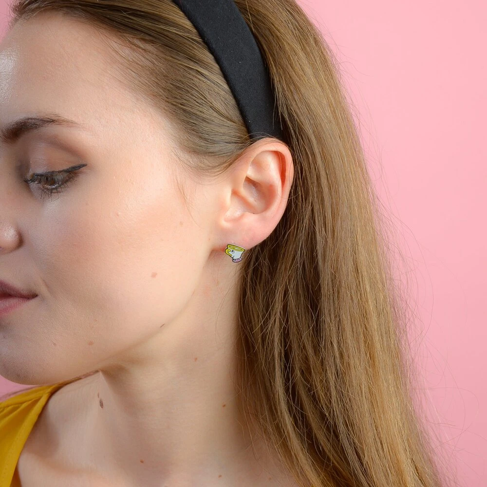 Disney Couture Kingdom - Beauty And The Beast - Chip Stud Earrings 4 Disney Couture Kingdom - Beauty And The Beast - Chip Stud Earrings - Image 2