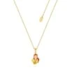 Disney Couture Kingdom - Beauty And The Beast - Princess Belle Necklace Yellow Gold