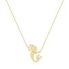 Disney Couture Kingdom - Ariel - Necklace Yellow Gold