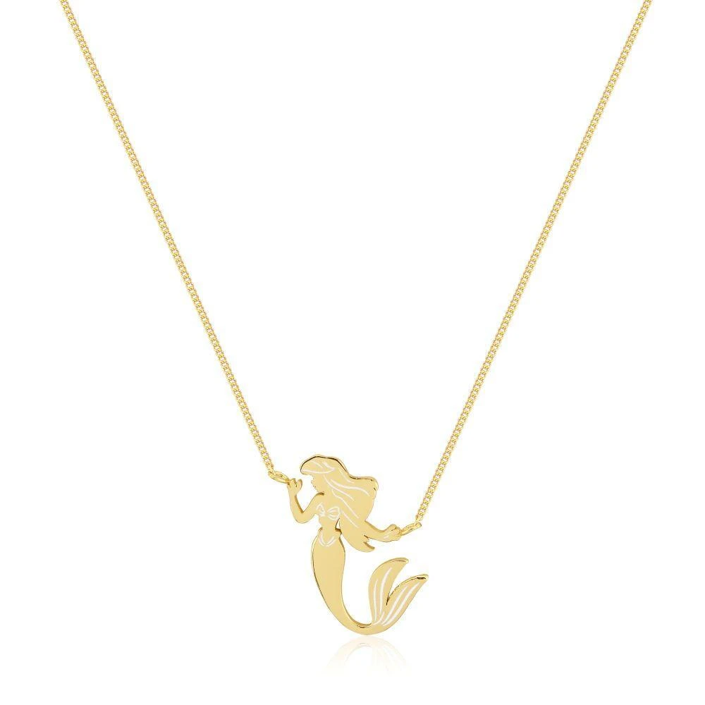 Disney Couture Kingdom - Ariel - Necklace Yellow Gold 3 Disney Couture Kingdom - Ariel - Necklace Yellow Gold