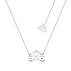 Disney Couture Kingdom - Cinderella - Pumpkin Carriage Necklace