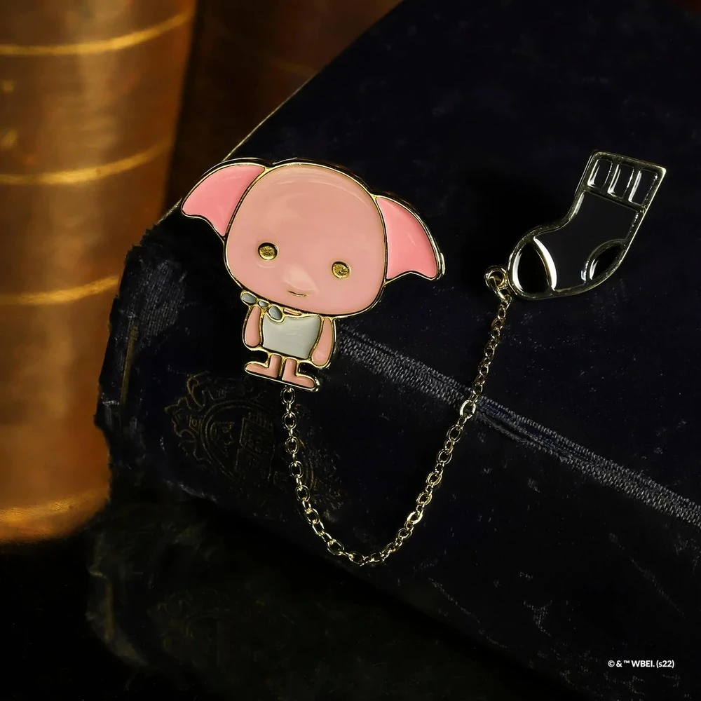 Harry Potter X Short Story Enamel Pin - Dobby & Sock 4 Harry Potter X Short Story Enamel Pin - Dobby & Sock - Image 2